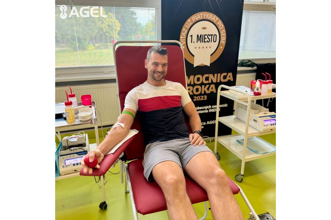 FOTO: Vo fitness klube v Moldave nad Bodvou sa konal mobilný odber krvi, foto 1