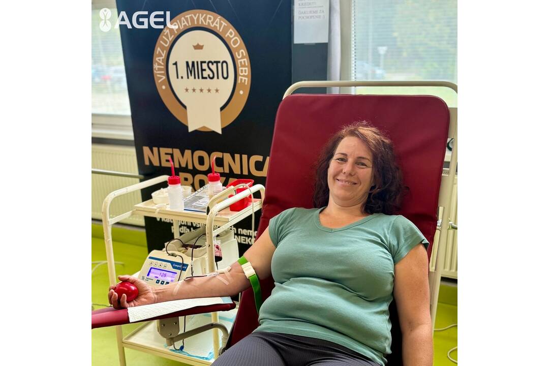 FOTO: Vo fitness klube v Moldave nad Bodvou sa konal mobilný odber krvi, foto 4