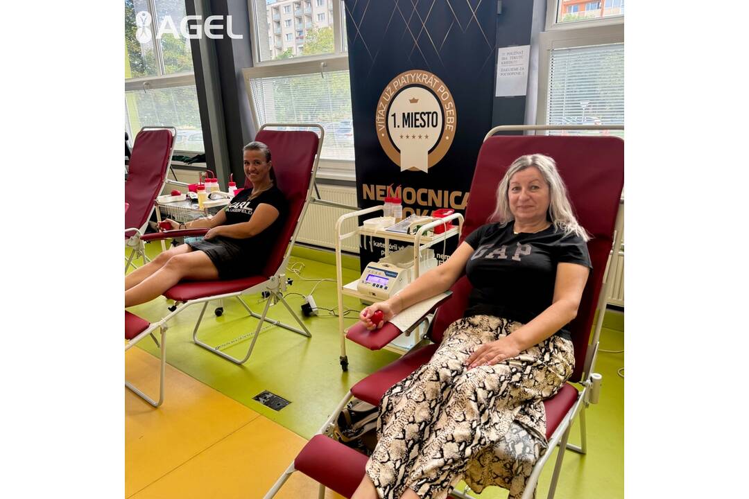 FOTO: Vo fitness klube v Moldave nad Bodvou sa konal mobilný odber krvi, foto 5