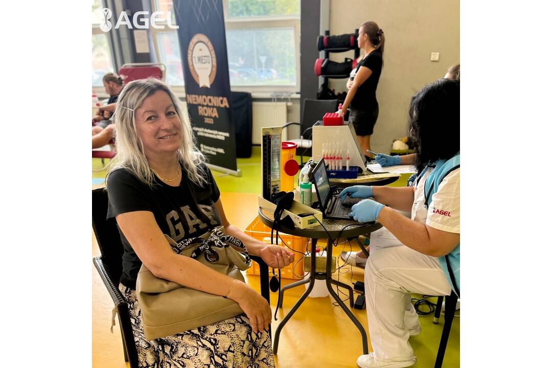 FOTO: Vo fitness klube v Moldave nad Bodvou sa konal mobilný odber krvi, foto 8