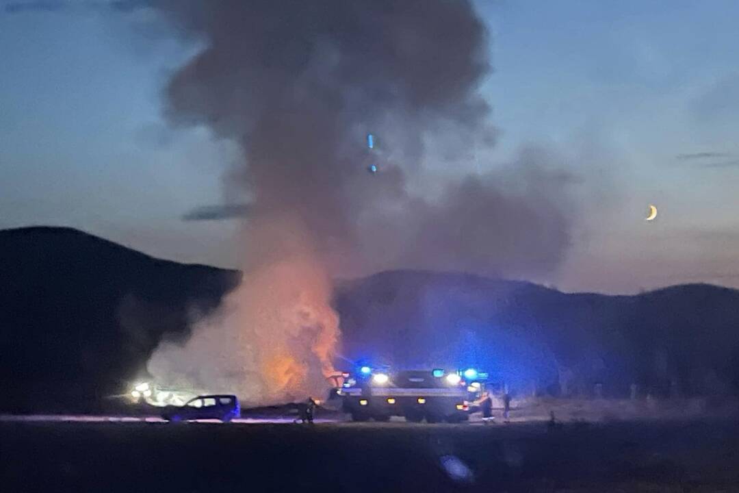 FOTO: Požiar poľa Čerhov, foto 11