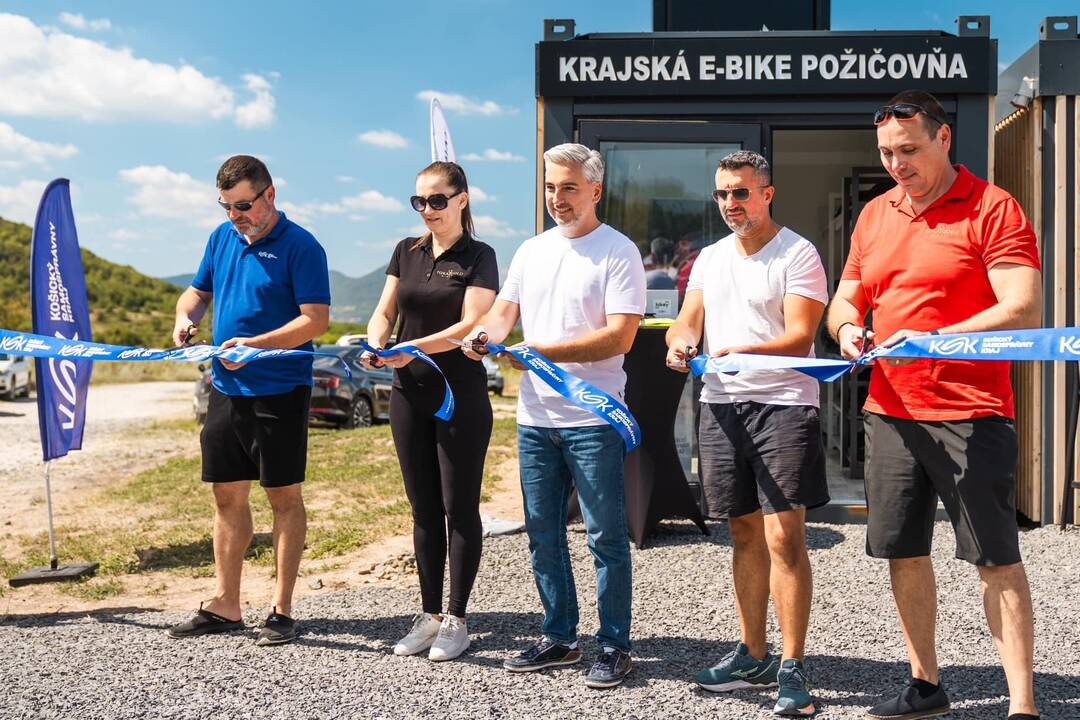 FOTO: Novootvorené požičovne elektrobicyklov v Košickom kraji, foto 7