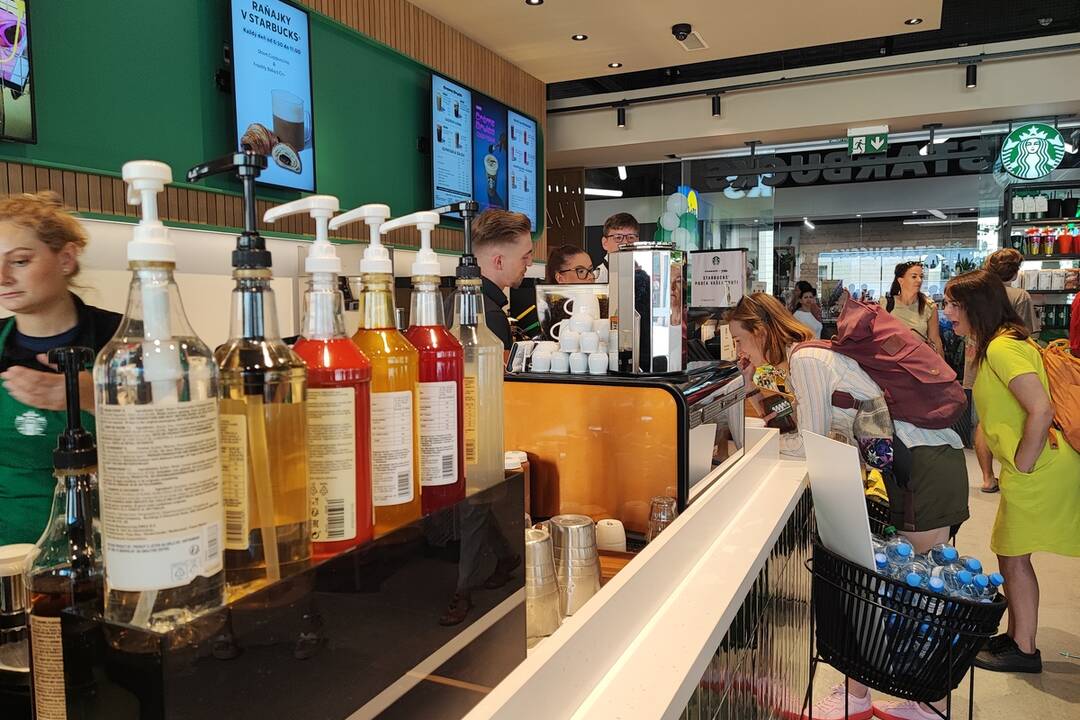 FOTO: Novootvorená kavireň Starbucks v Košiciach, foto 9