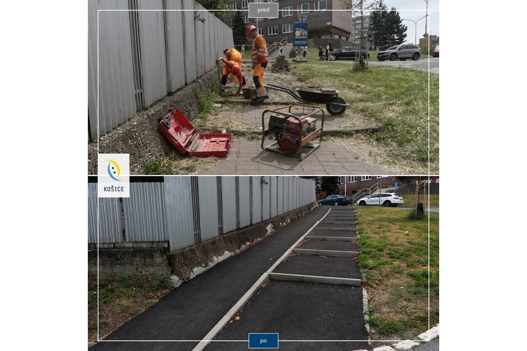 FOTO: Opravené schodisko na Juhu, foto 1