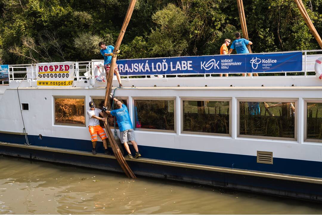 FOTO: Výletná loď Labe sa dostala do cieľa. Prebádajte na jej palube Zemplínsku Šíravu, foto 3