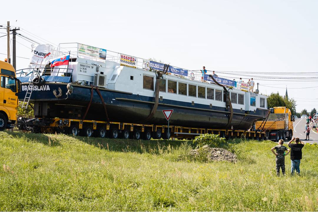 FOTO: Výletná loď Labe sa dostala do cieľa. Prebádajte na jej palube Zemplínsku Šíravu, foto 7