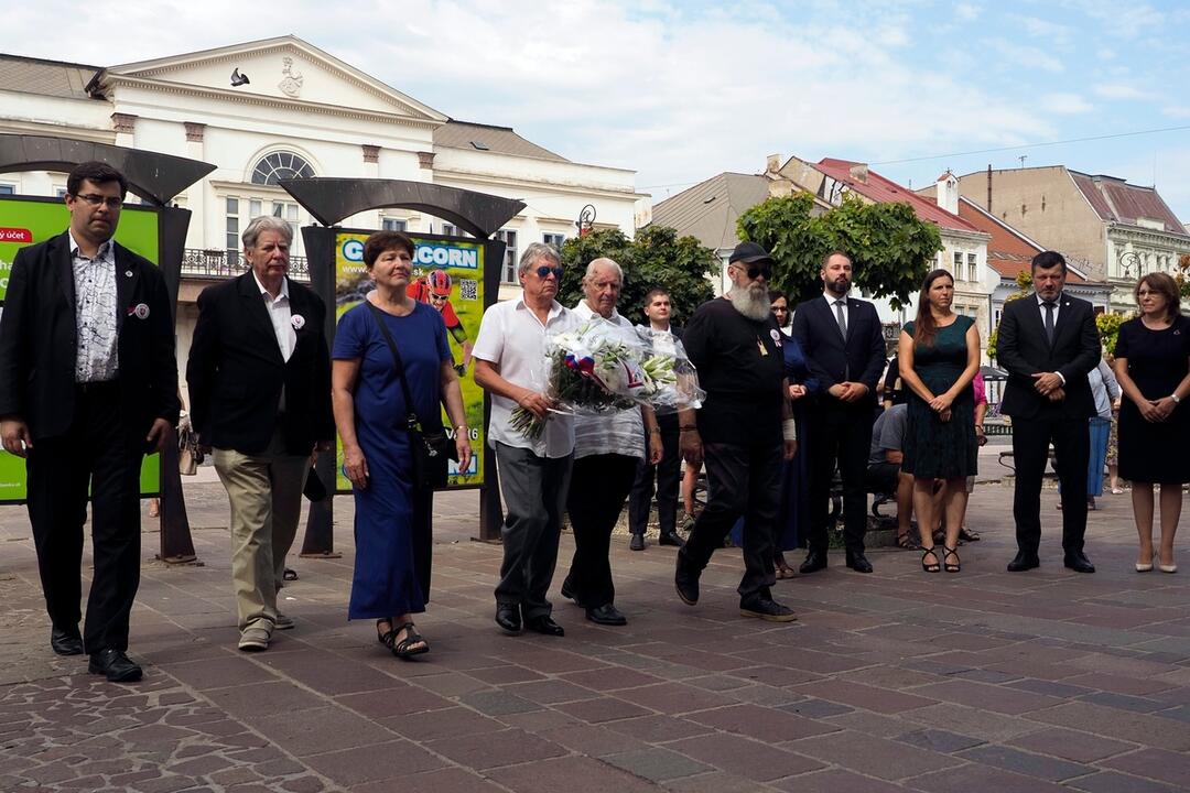 FOTO: Spomienka na hrdinstvo aj obrovské straty. Košice si pripomenuli august 1968, foto 6