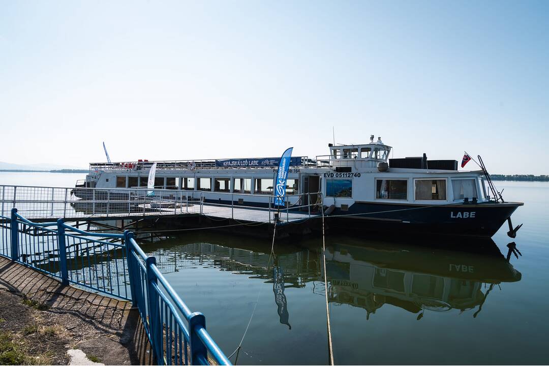FOTO: Výletná loď Labe absolvovala prvú plavbu na Zemplínskej Šírave, foto 6