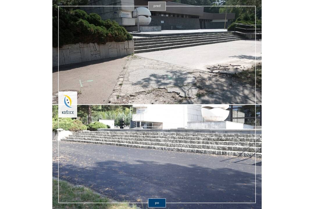 FOTO: Opravený chodník vedúci ku Krematóriu, foto 4