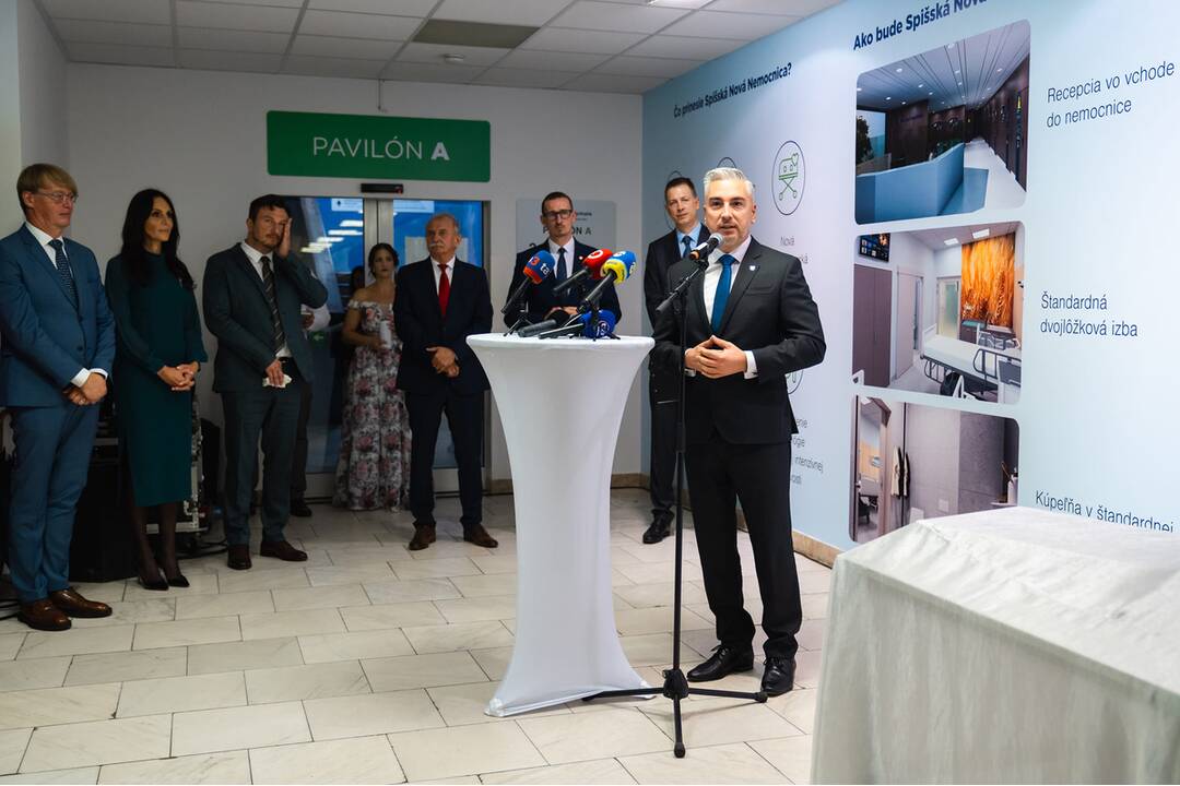 FOTO: Slávnostné začatie výstavby nového nemocničného pavilónu v Spišskej Novej Vsi, foto 15
