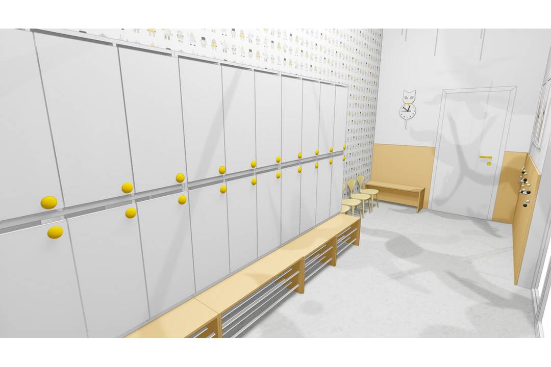 FOTO: Novozrekonštruovaná budova Aténa na Moyzesovej sa stala domovom pre škôlkarov, foto 3