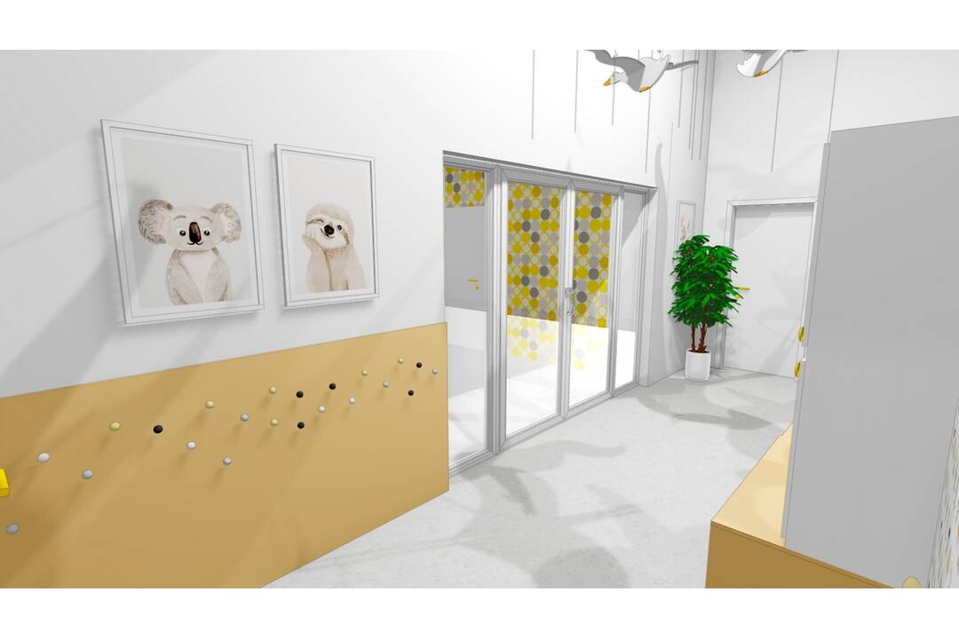 FOTO: Novozrekonštruovaná budova Aténa na Moyzesovej sa stala domovom pre škôlkarov, foto 4