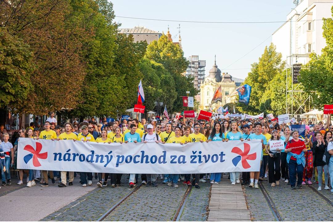 FOTO: Ako vyzeral Národný pochod za život? Prišlo až 40-tisíc účastníkov, foto 12