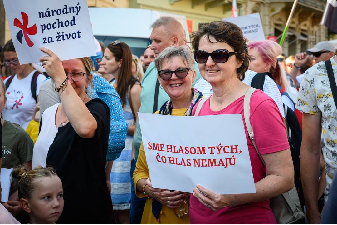 FOTO: Ako vyzeral Národný pochod za život? Prišlo až 40-tisíc účastníkov, foto 17