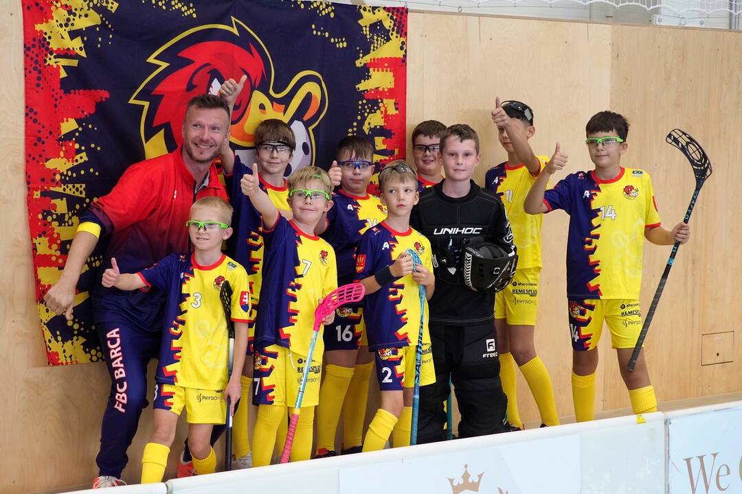 FOTO: Nová športová hala v Ťahanovciach teší mladých športovcov, foto 5