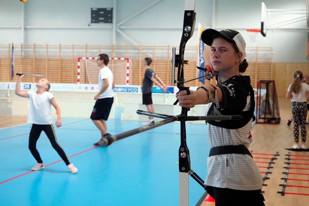 FOTO: Nová športová hala v Ťahanovciach teší mladých športovcov, foto 23