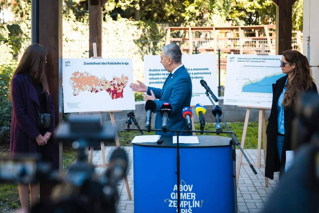 FOTO: Kraj predstavil výsledky biomonitoringu v okolí Cementárne Turňa nad Bodvou, foto 1