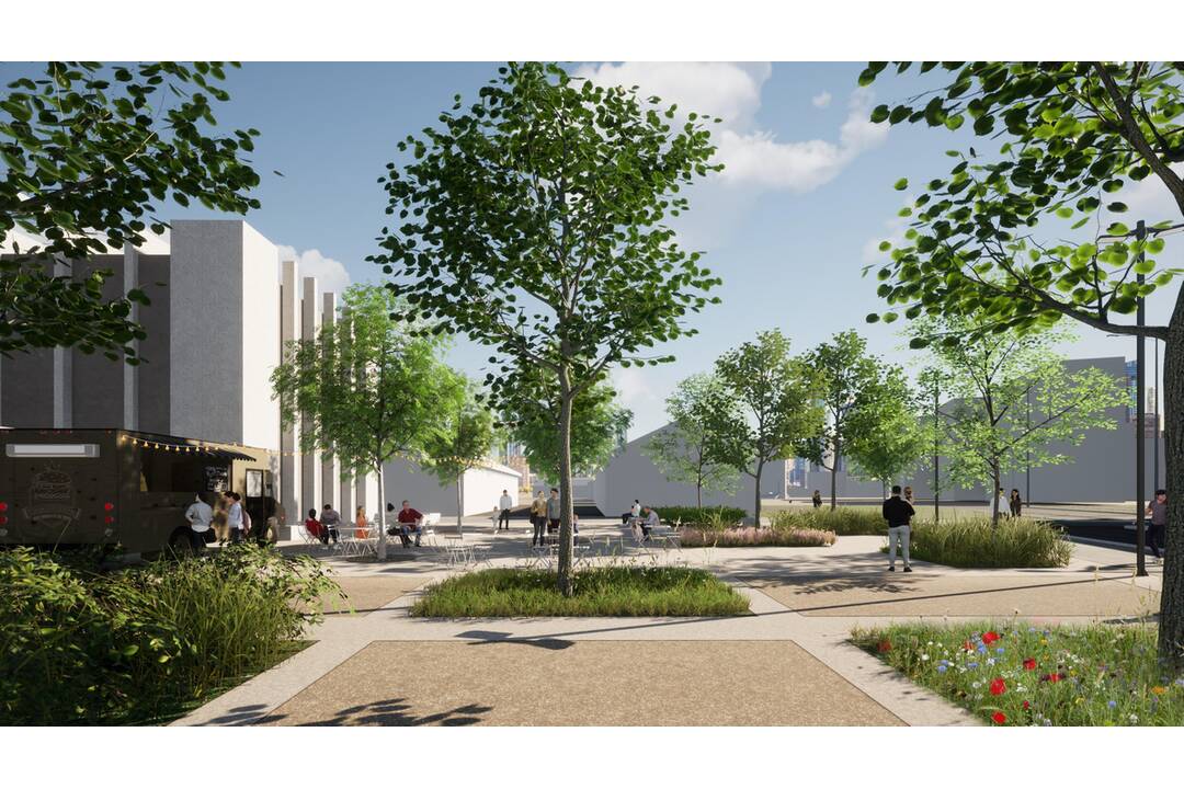 FOTO: Vizualizácia okolia Starej Jazdiarne v Košiciach, foto 2