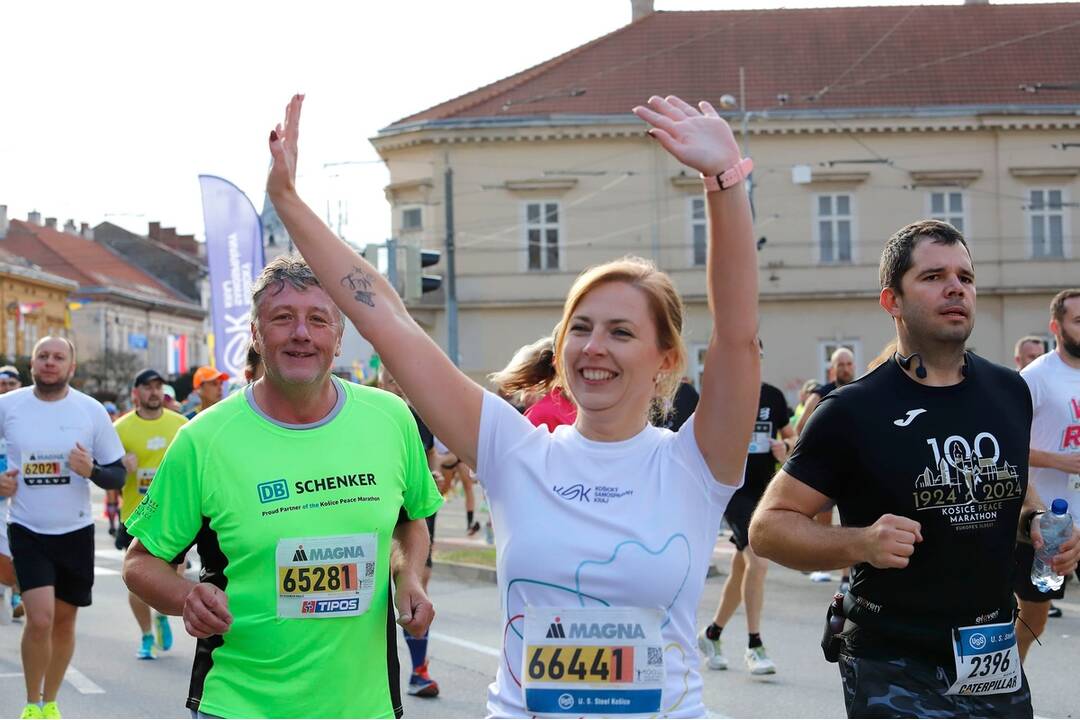 FOTO: Medzinárodný maratón mieru v Košiciach si pripomína svoju storočnicu, foto 7