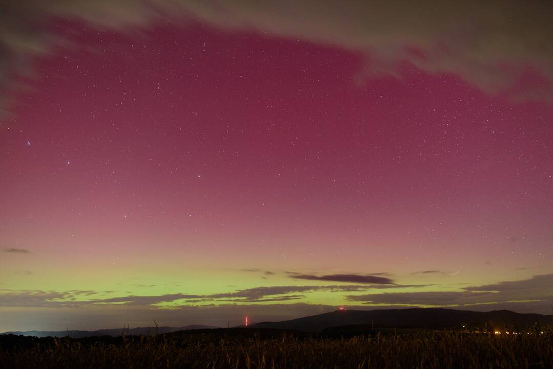 FOTO: Nádherná polárna žiara v Košickom kraji, foto 20