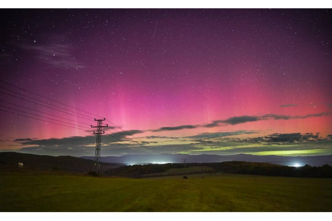 FOTO: Nádherná polárna žiara v Košickom kraji, foto 8