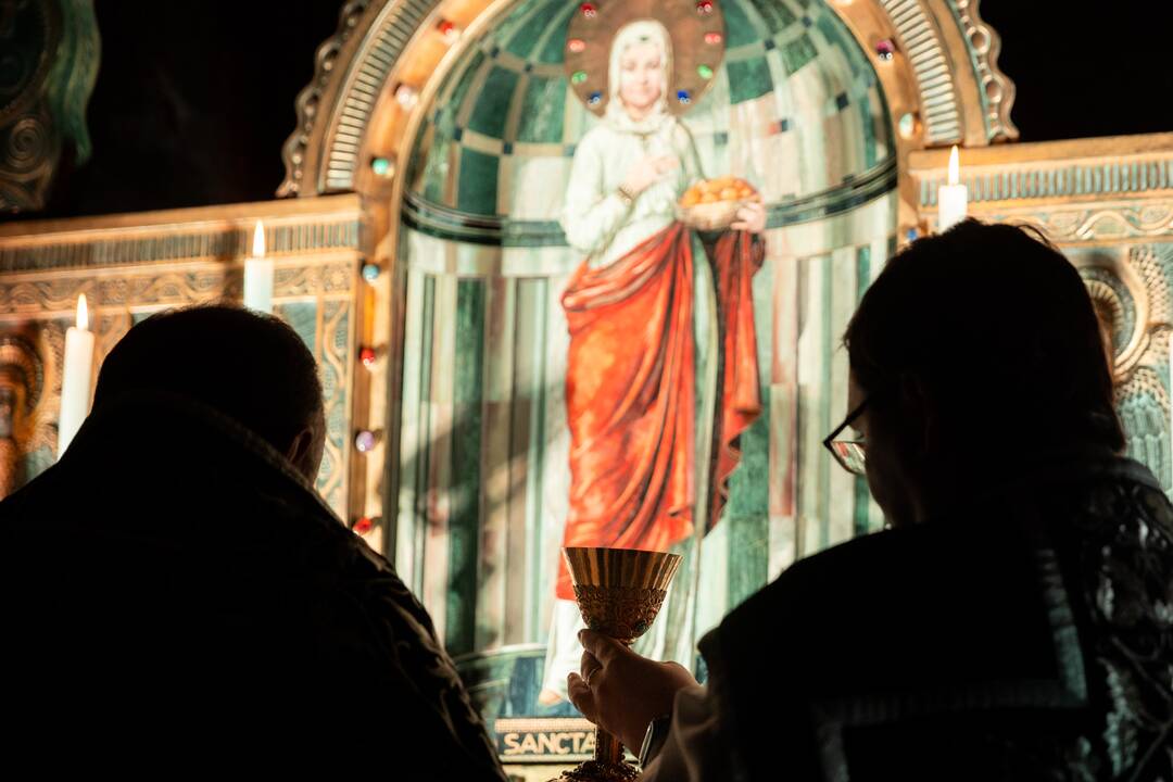 FOTO: Zádušná omša za Františku Andrássyovu v Krásnohorskom Podhradí, foto 12