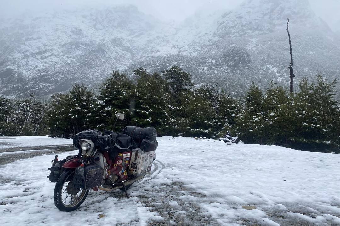 Slovenský cestovateľ Ján Drinka precestoval svet za 17 mesiacov na motorke, foto 6