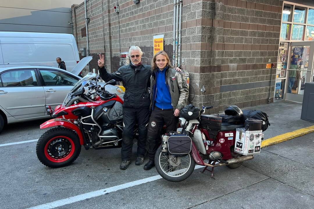 Slovenský cestovateľ Ján Drinka precestoval svet za 17 mesiacov na motorke, foto 13