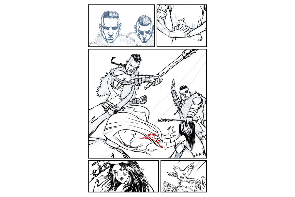 Komiksárová tvorba je naozaj originálna a precízna, foto 1