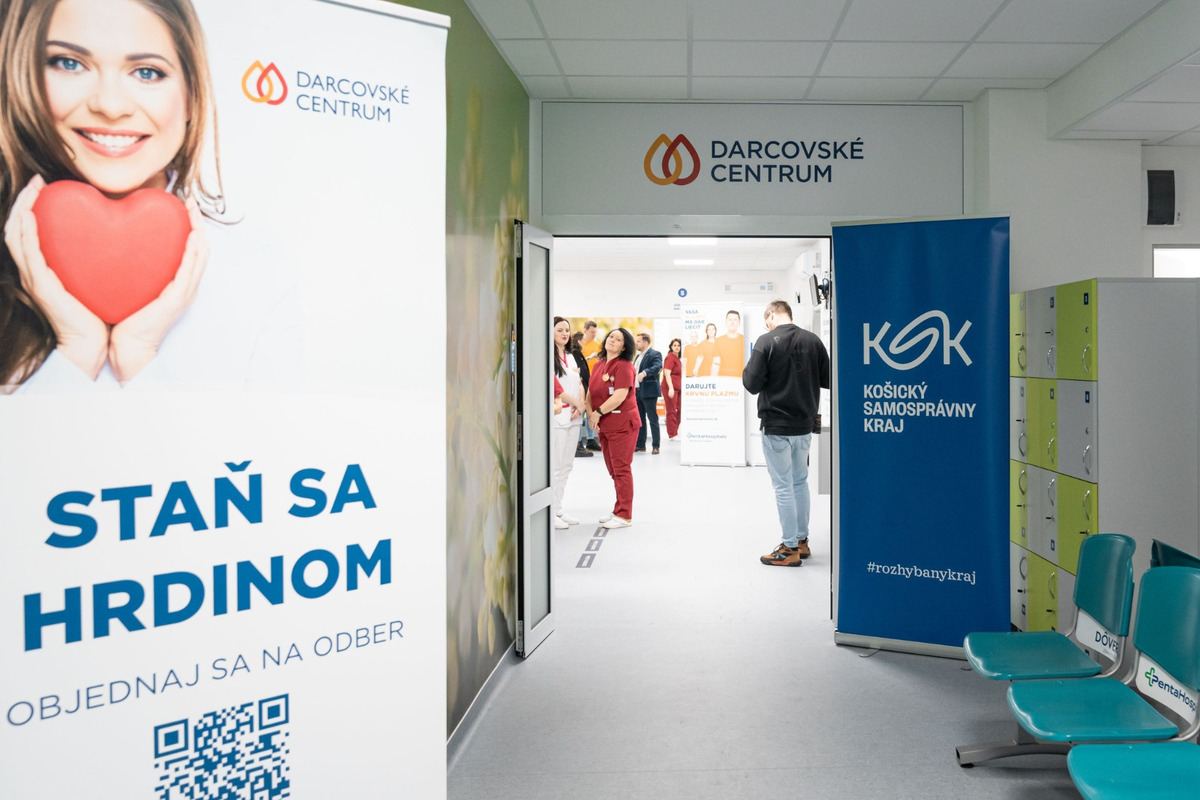 Krv aj krvnú plazmu môžete darovať vo vynovenom centre v Trebišove, foto 1