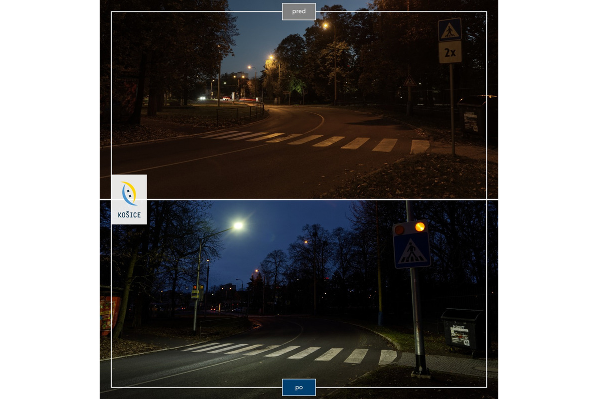 Košice už zmodernizovali viacero priechodov pre chodcov, foto 1