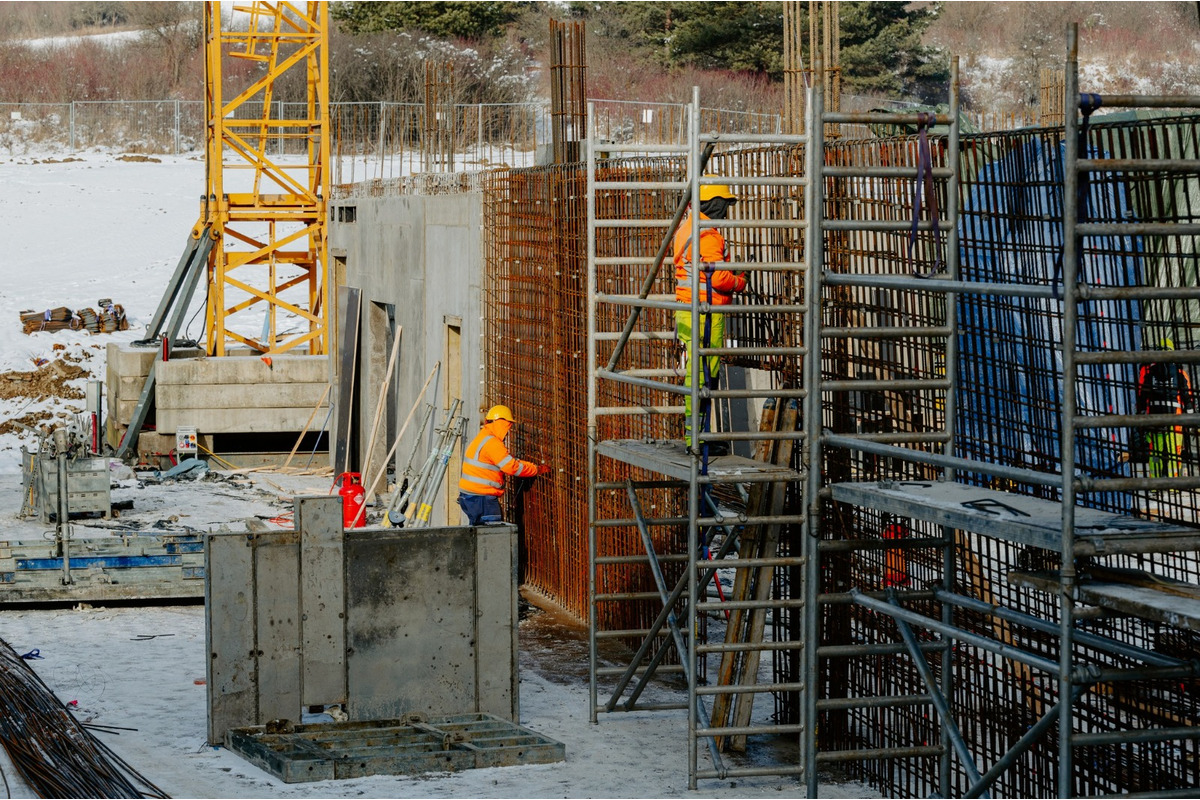 FOTO: Stavebné práce na výstavbe nového nemocničného pavilónu v Spišskej Novej Vsi, foto 14