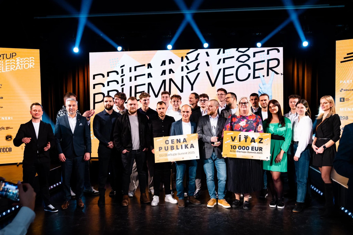 FOTO: Finálne oceňovania najlepších študentských startupov v Košickom kraji, foto 1