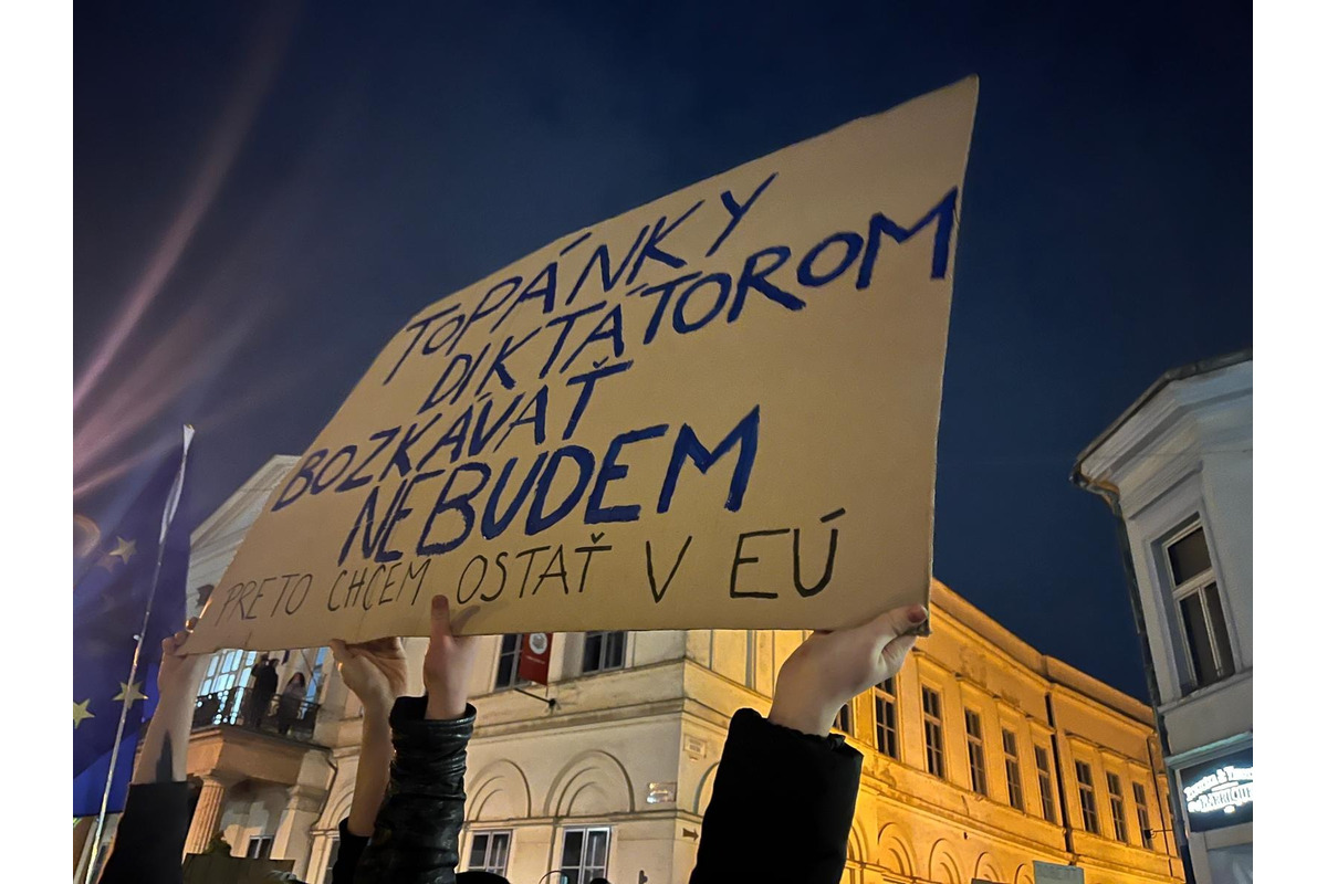FOTO: Protest v Košiciach, foto 4