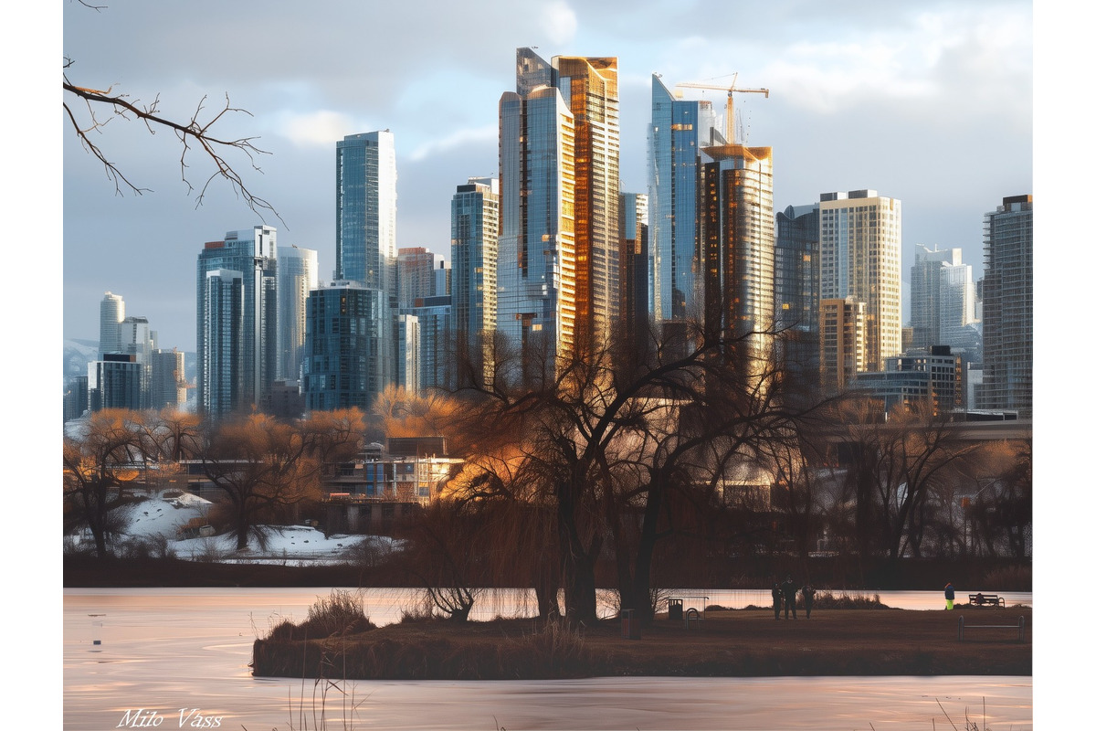 FOTO: Šikovný Jazerčan ukazuje futuristické Košice pomocou umelej inteligencie, foto 5
