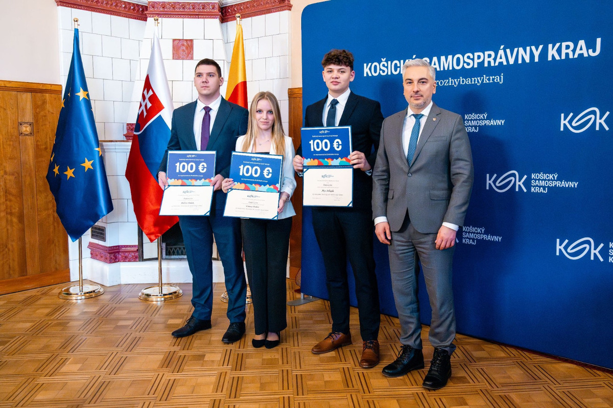 Košický samosprávny kraj ocenil úspechy šikovných študentov stredných škôl, foto 10