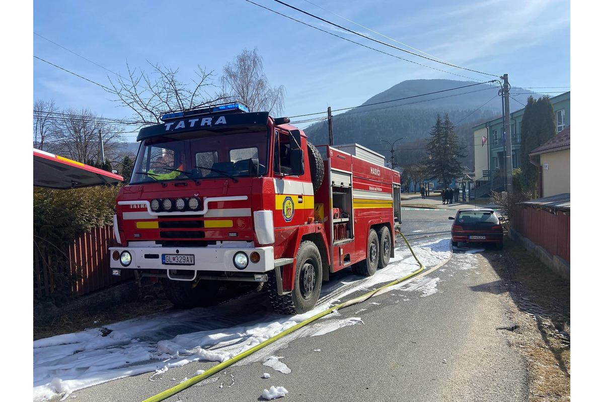 FOTO: Požiar rodinného domu v Margecanoch, foto 13