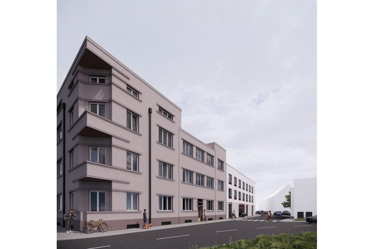 FOTO: Návrh prvých nájomných bytov na Jesenského ulici v Starom Meste, foto 2