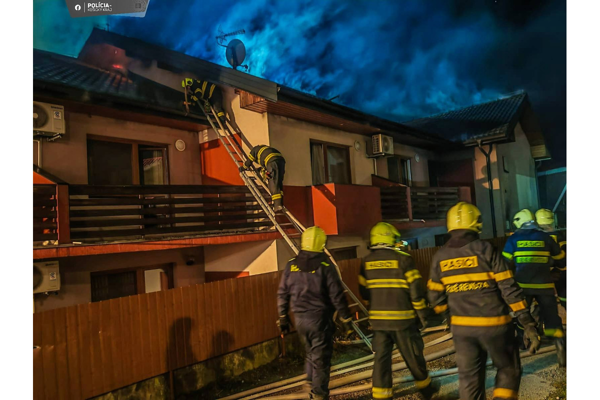 FOTO: Požiar hotela Dolina na Zemplínskej Šírave, foto 1