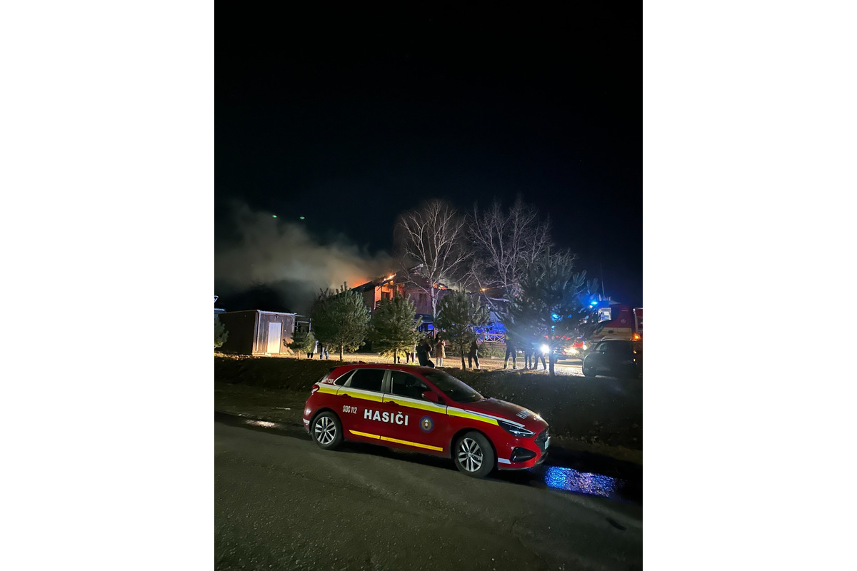 FOTO: Požiar hotela Dolina na Zemplínskej Šírave, foto 5