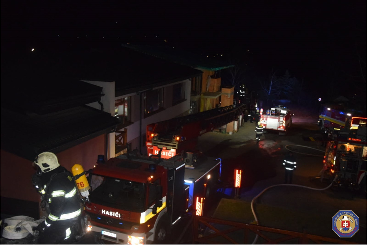 FOTO: Požiar hotela Dolina na Zemplínskej Šírave, foto 3