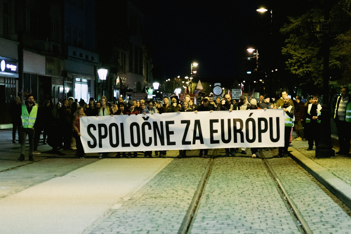 FOTO: Košičania už po piatykrát v tomto roku protestovali proti Ficovej vláde, foto 9