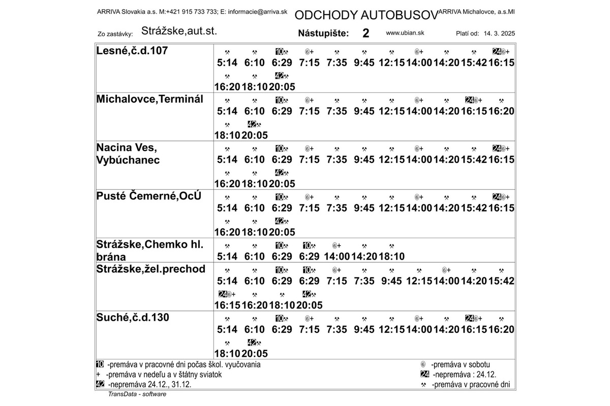 FOTO: Cestovné poriadky autobusov na Zemplíne počas uzávierky železničného priecestia, foto 8