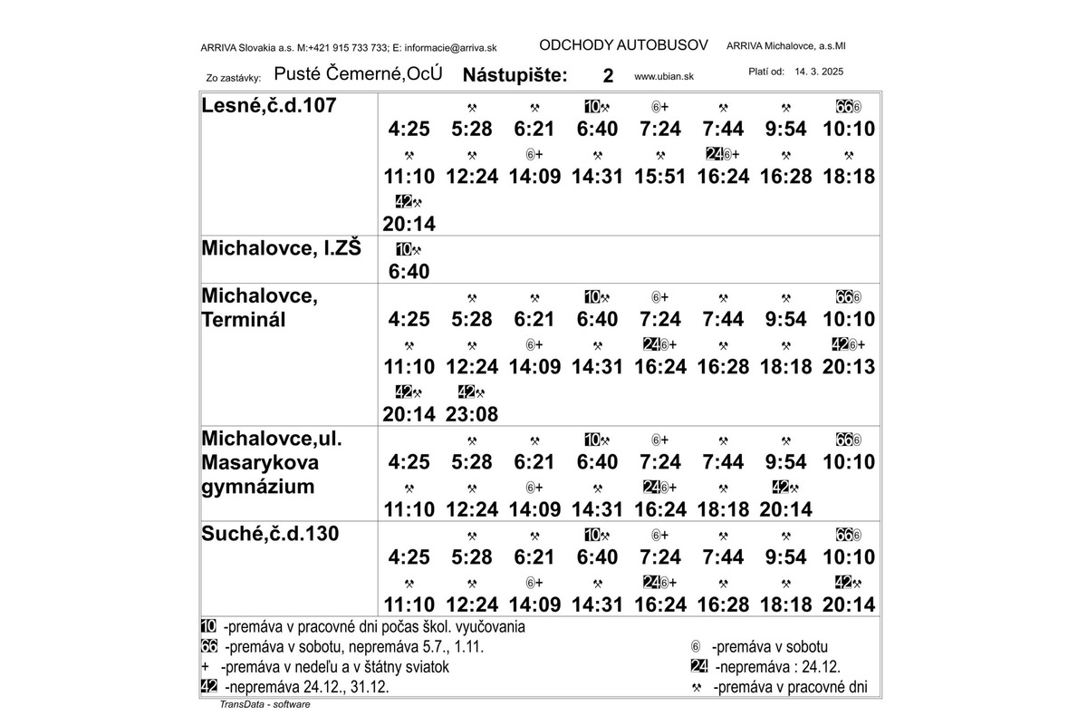 FOTO: Cestovné poriadky autobusov na Zemplíne počas uzávierky železničného priecestia, foto 10