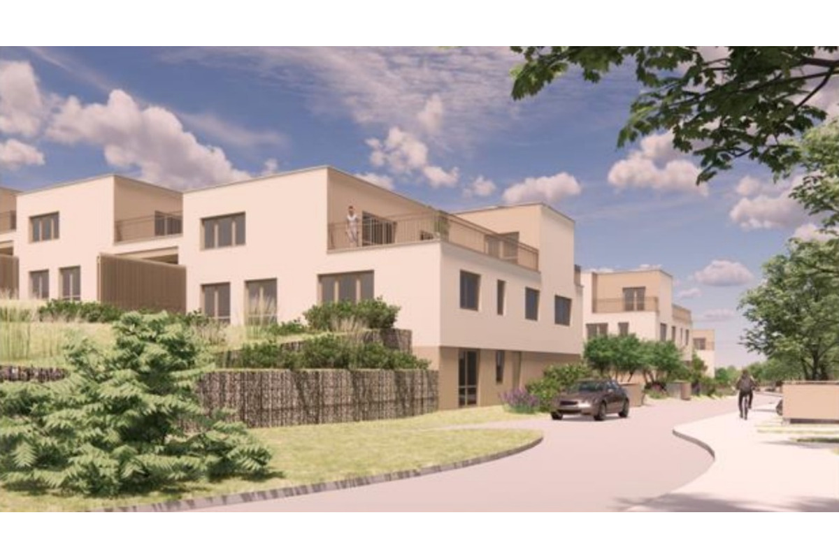 FOTO: Vizualizácia plánovanej výstavby rodinných domov na Severe, foto 1