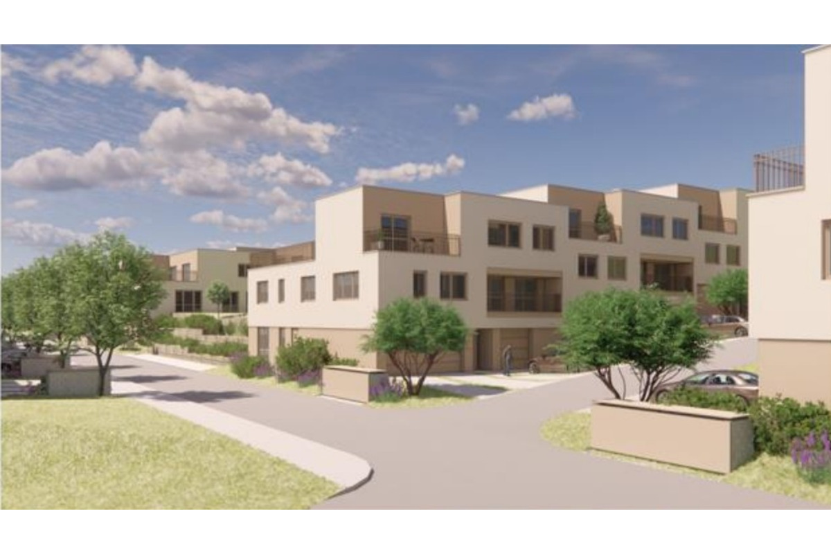 FOTO: Vizualizácia plánovanej výstavby rodinných domov na Severe, foto 2