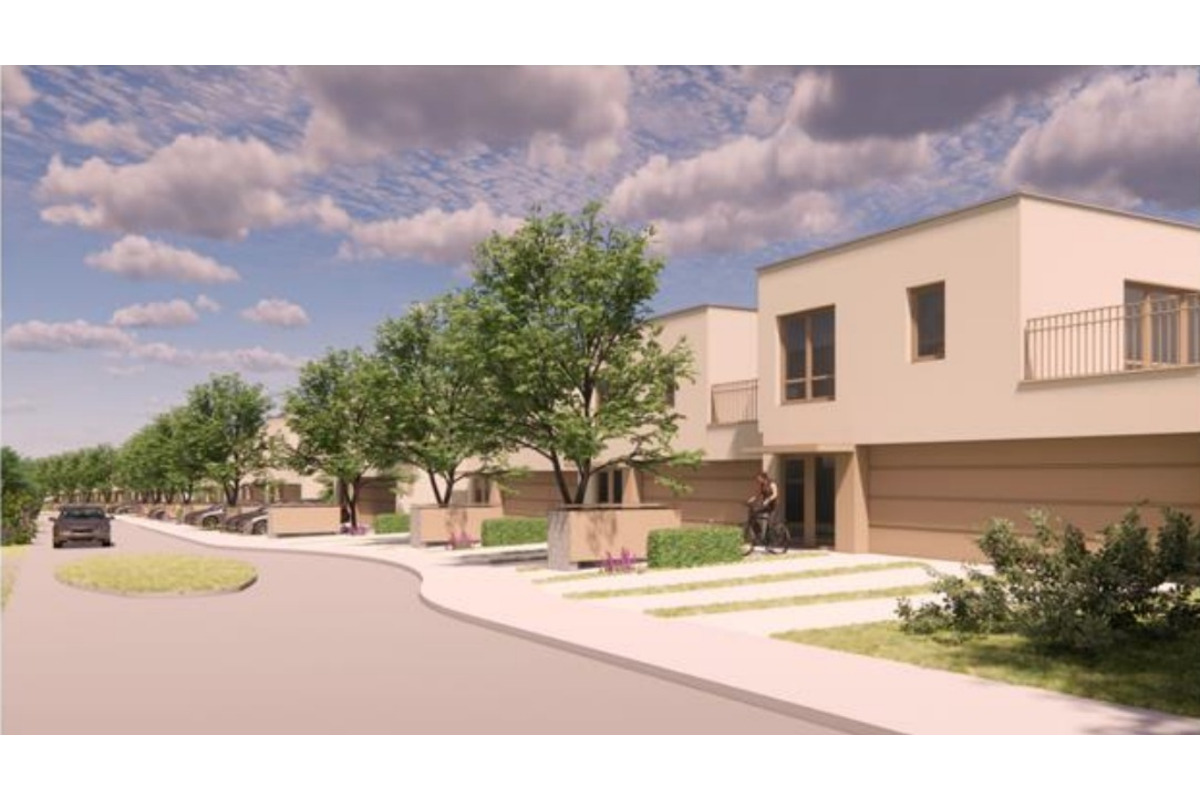 FOTO: Vizualizácia plánovanej výstavby rodinných domov na Severe, foto 4