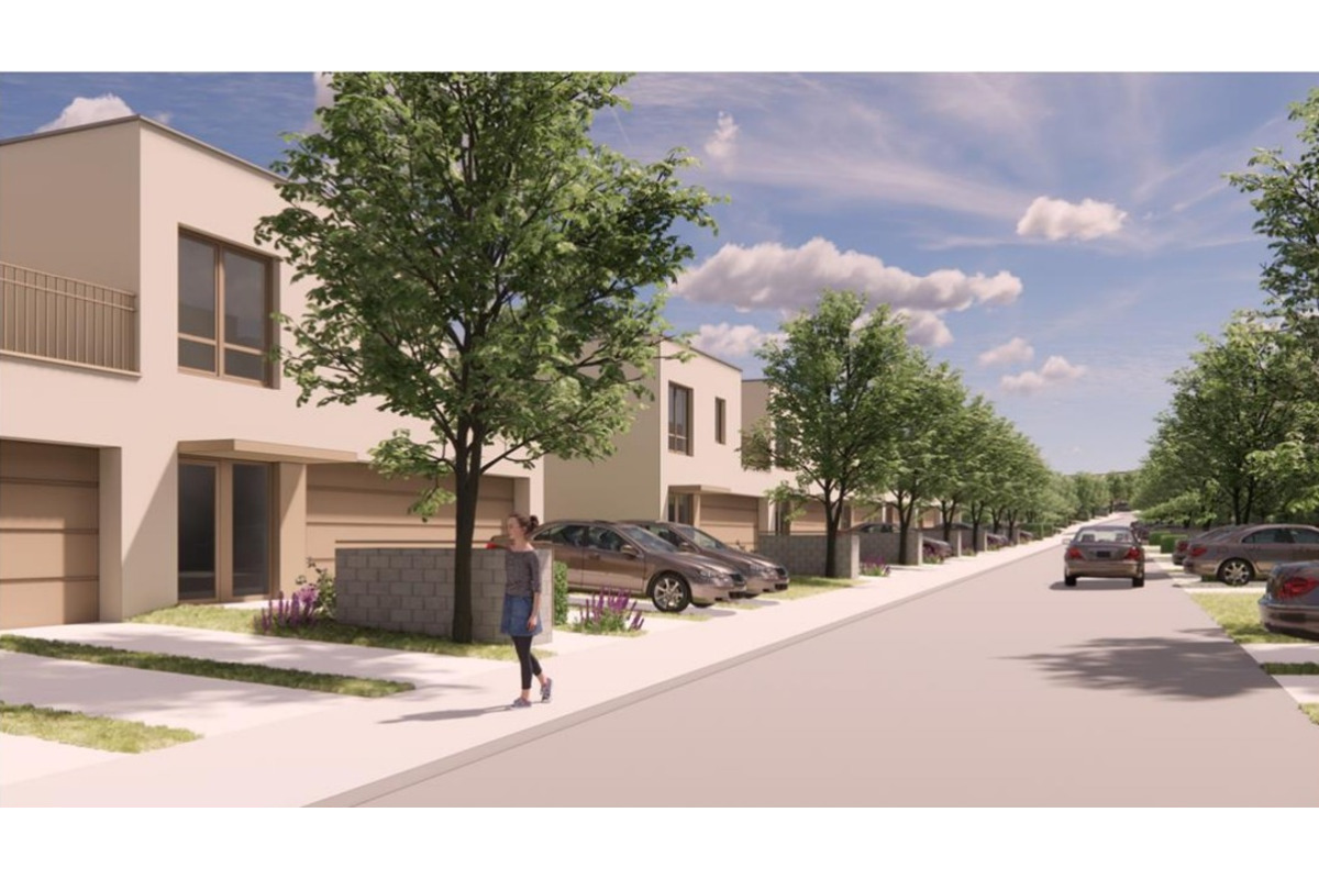 FOTO: Vizualizácia plánovanej výstavby rodinných domov na Severe, foto 5