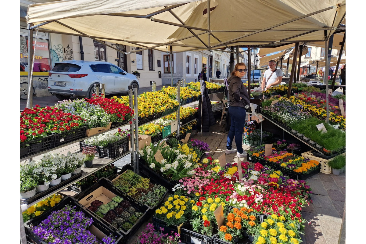 FOTO: Dominikánske námestie ožilo farbami, predajcovia vás vybavia na Veľkú noc, foto 22