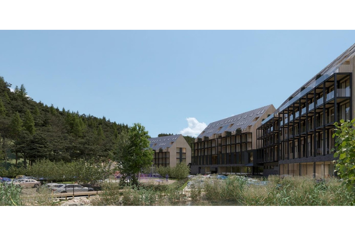 FOTO: Zo Slalomu luxus: V Mlynkoch vyrastie nový apartmánový komplex, foto 5